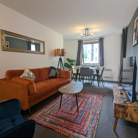 Beautiful Modern Coventry City Centre Apartment Exterior photo